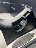 01-06 BMW E46 M3 BLACK DEAD PEDAL KICK PANELS COVERS 7902400