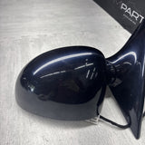 01-06 BMW E46 M3 Left Driver Side View Mirror Carbon Black