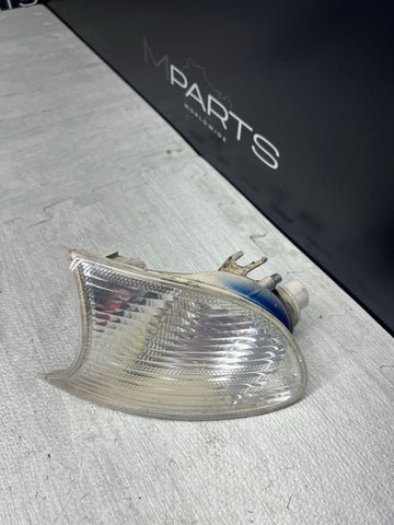 BMW E46 M3 Front Left Turn Signal Corner Light OEM Clear 63137165857 *Dirt Inner