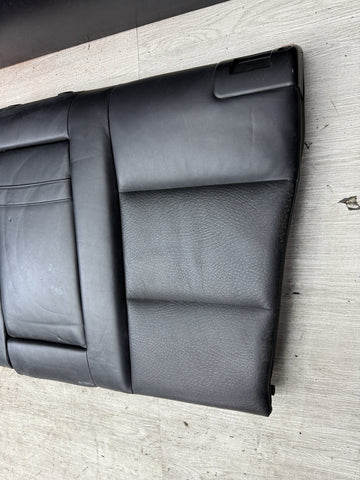 BMW 2000-2003 E39 M5 OEM INTERIOR LEATHER REAR SEATS FOLD DOWN BACK REST BLACK