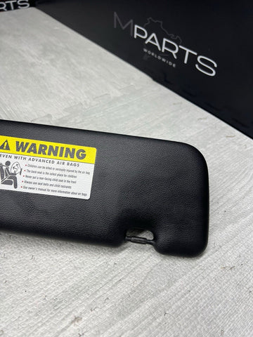 07-13 BMW E88 E93 128 328 335 M3 Convertible Sun Visors Black 7139447 7139448