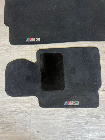 Genuine 2008-2013 BMW E92 M3 Carpets Floor Mats Black Front & Rear