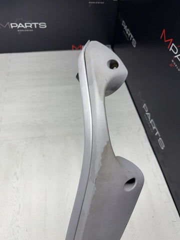 01-06 BMW E46 M3 Brushed Aluminum/Grey Door Trim Armrest Front Left Driver