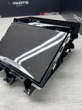 BMW 21-25 G80 G82 G83 M3 M4 Center Console Carbon Storage Trim Panel OEM