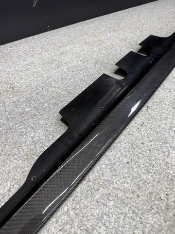 (PICKUP ONLY) BMW 01-06 E46 M3 Carbon Fiber Side Skirt Extension Splitter