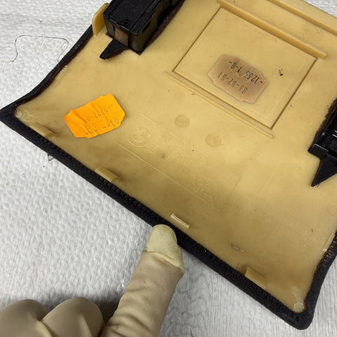 00-06 BMW E46 330Ci M3 Coupe Front Interior Overhead Sunroof Cover Black OEM