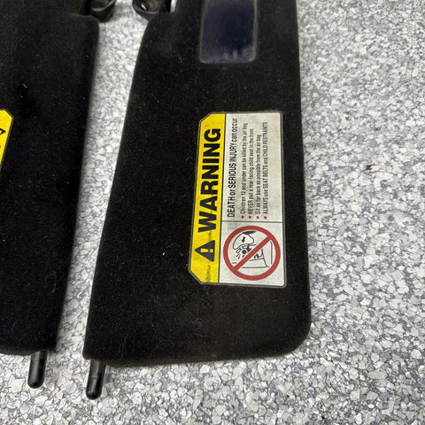 00-05 Honda S2000 AP1 Sun Visors Sunvisors *Fading*
