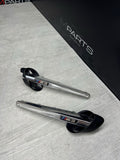 08-13 BMW E92 E93 M3 Front Fender Grilles Side Marker Light Chrome Trims OEM