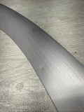 01-06 BMW E46 M3 Interior Right Dash Trim Brushed Aluminum *Broken Tab / Dents