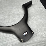 OEM 01-06 BMW E46 M3 Lower Steering Wheel Trim Cover Plate Titan Shadow Grey