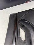 99-03 OEM BMW E39 M5 Rear Left Driver Door Panel  Leather Black *Notes*