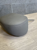 2001-2006 BMW E46 M3 Coupe Grey Front Headrests Head Rests Pair OEM