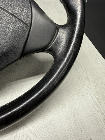 95-02 BMW E36 M3 Z3 M Z3M Steering Wheel Black 3 Spoke 32342229487