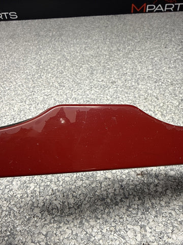 01-06 BMW E46 M3 FRONT LOWER HEADLIGHT TRIMS SET OEM IMOLA RED