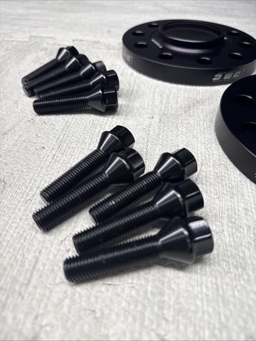 NEW 10MM 12MM 15MM 18MM Spacers + Extended Bolts PAIR 5x120 BMW E SERIES DMC