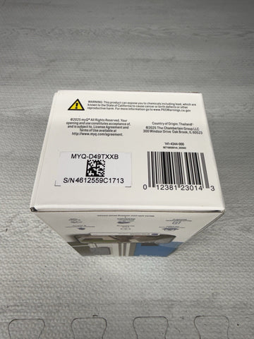 My Q Home Entry Video Doorbell MYQ-D49TXXB. SEALED FREE SHIPPING