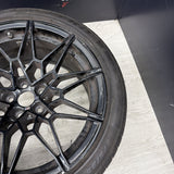 OEM BMW G82 G83 G80 M3 Rear Wheel Rim Style 826M R20x10.5" ET20 Black w/Tire