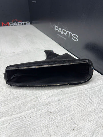 01-06 BMW E46 M3 EMERGENCY PARKING E BRAKE SUEDE BOOT TRI STITCH