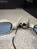01-06 BMW E46 M3 Side View Door Mirrors Pair Alpine White *Notes*