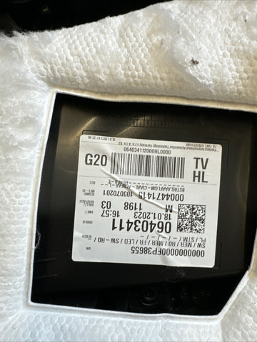 BMW 21-26 G80 M3 Sedan OEM Rear Left Driver Door Card Panel Fiona Red