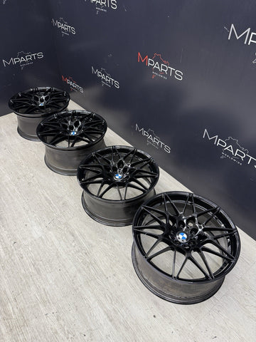 15-20 BMW F80 F82 F83 M3 M4 Competition 666M 20” OEM Wheels Rims Set Gloss Black