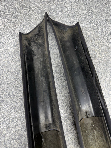 BMW E36 M3 328 Coupe A Pillars Interior Trims Cover Black Pair Set *Fading