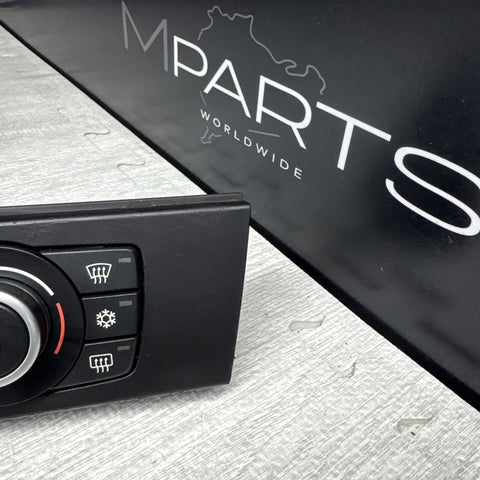 OEM BMW E90 E91 E92 E93 M3 328 335 A/C Climate Control Switch Panel Black