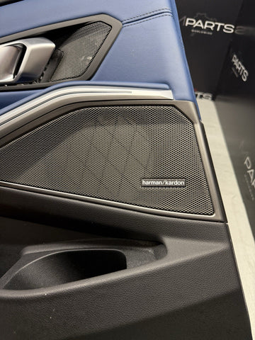 BMW 21-26 G80 M3 Sedan Rear Left Driver Side Door Panel Fjords Blue