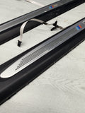 06-10 OEM BMW E63 E64 Illuminated Door Sills Covers Trim Entrance Plates Set