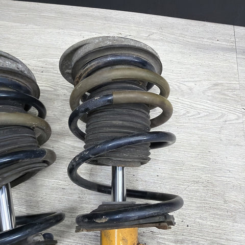 01-06 BMW E46 M3 KONI Front & Rear Suspension Struts Shocks H&R Lowering Springs