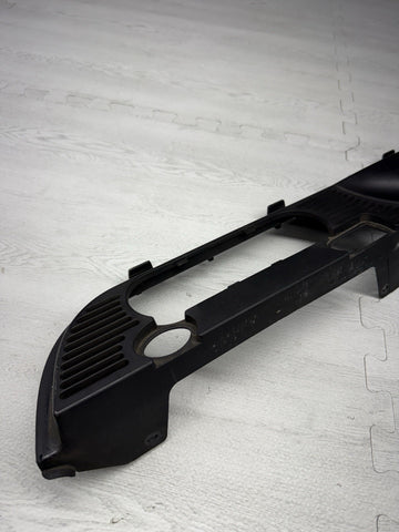 01-06 BMW E46 CONVERTIBLE REAR SEAT ROLLOVER BAR TRIM COVER 8204279 OEM BLACK