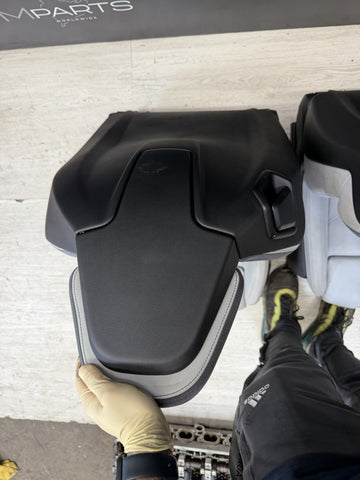 BMW 21-25 G83 M4 Front Merino Silverstone Leather Seat Powered Heated OEM