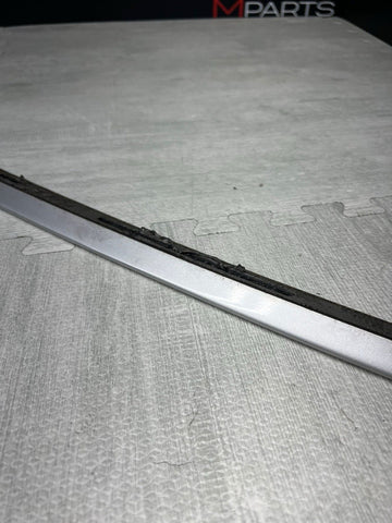 2001-2006 BMW E46 M3 Factory Rear Trunk Spoiler Lip 2695445 Silver Faded