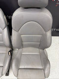 01-06 BMW E46 M3 Coupe Interior Front Not Heated Seats Dove Gray