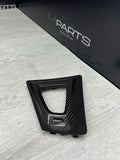 OEM Center Console Shifter Trim Dome Plate Alcantara BMW 15-20 F80 F82 F83 M3 M4