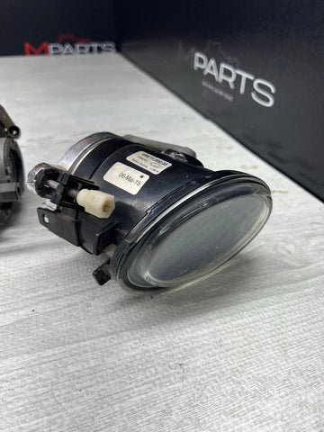 01-06 BMW E46 M3 00-03 E39 M5 Left Right Fog Lights Lens Foglight Non Fluted Set