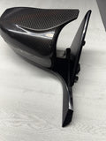 BMW 19-25 840 M850 M8 G14 G15 RIGHT MIRROR W/ BLIND SPOT CARBON FIBER *Crack