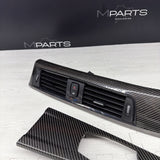 15-20 BMW F80 M3 F80 F82 M3 M4 Carbon Fiber Interior Dash Dashboard Trim Set OEM