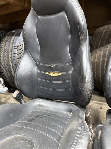 98-02 BMW Z3M Coupe Interior Front Heated Seats Black