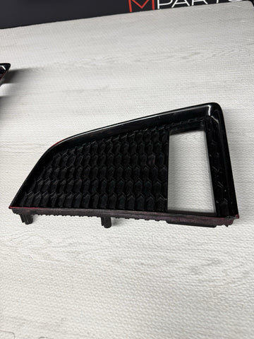 17-20 Nissan GTR Front Bumper Grills Grilles Vents Black
