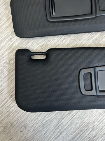 18-23 BMW X3M X4M X3 X4 Front Sun Visors Set OEM Black