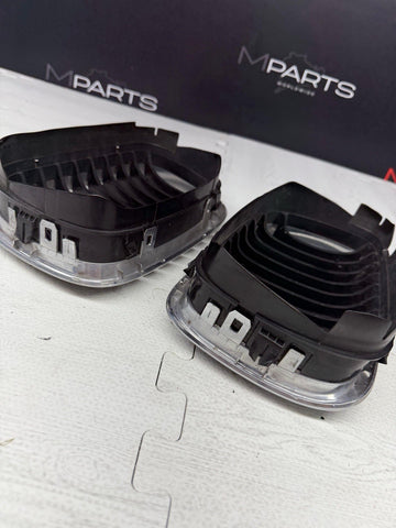 BMW OEM 01-06 E46 M3 Front Kidney Grilles Chrome 51138208685 51138208686