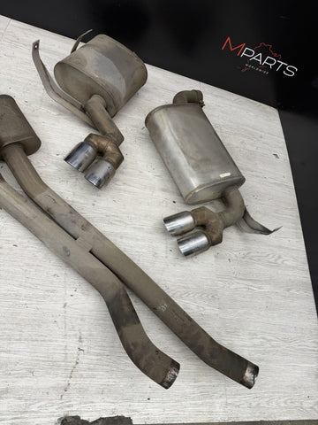 01-06 BMW E46 M3 UUC Corsa Exhaust Section 3 Dual Mid Pipe Midpipe *Dent*