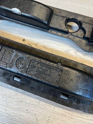 08-13 BMW E92 E93 328 335 M3 Rear Bumper Absorber Foam Pair 51128040874