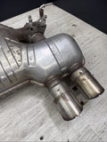15-20 BMW F80 F82 F83 M3 M4 REAR EXHAUST MUFFLER OEM