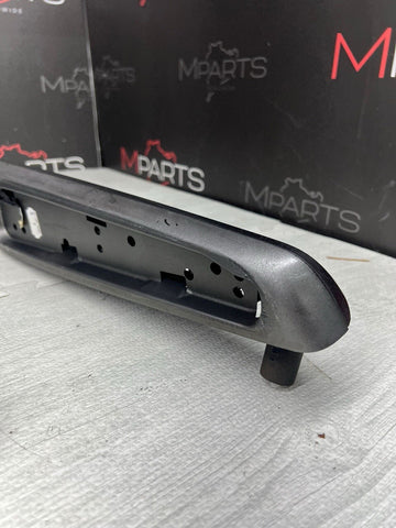 01-06 BMW E46 M3 Convertible Interior Armrests Trim Set Titan Shadow Grey