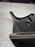01-06 BMW E46 M3 BLACK DEAD PEDAL KICK PANEL COVER 7902400