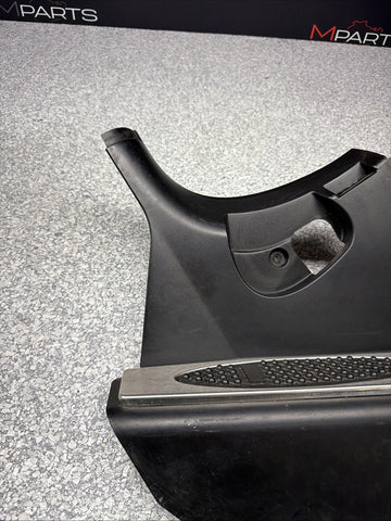 01-06 BMW E46 M3 BLACK DEAD PEDAL KICK PANEL COVER 7902400
