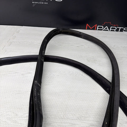 92-99 BMW E36 M3 323 325 328 Front Driver Door Weather Strip Seal Coupe Black *
