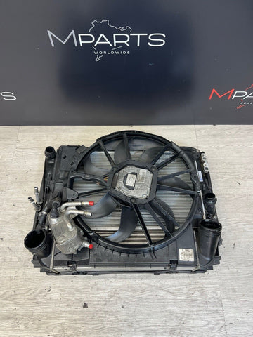 07-13 OEM BMW E88 E90 E92 N54 N55 Engine Radiator Cooler Cooling Auxiliary Fan